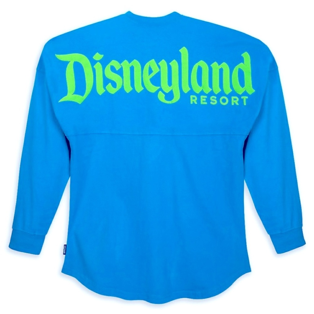 Disneyland spirit jersey Neon blue and green
